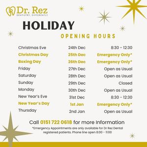 Image post by @drrezdental on Facebook