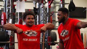 Image post by @UNMLoboFB on Twitter