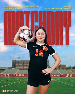 Image post by @clarkecentralsoccer on Instagram