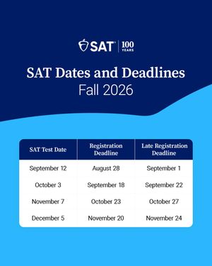 Image post by @collegeboard on Instagram