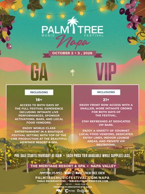Image post by @palmtreefestival on Instagram