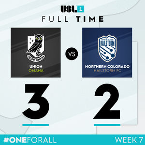 Image post by @USLLeagueOne on Twitter