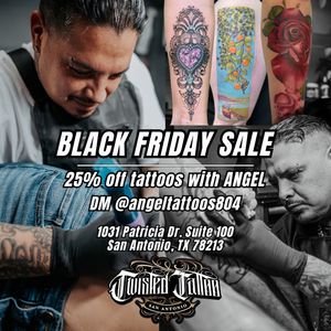 Image post by @twistedtattootx on Instagram