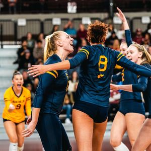 Image post by @wvuvolleyball on Instagram