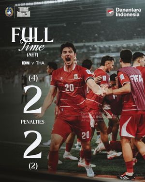 Image post by @timnasindonesia on Instagram