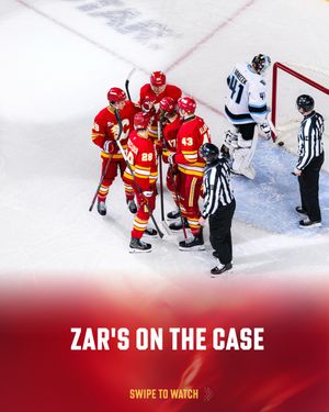 Image post by @nhlflames on Instagram