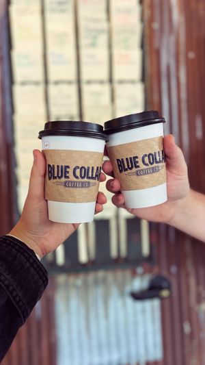 Video post by @BlueCollarCoffee on Facebook