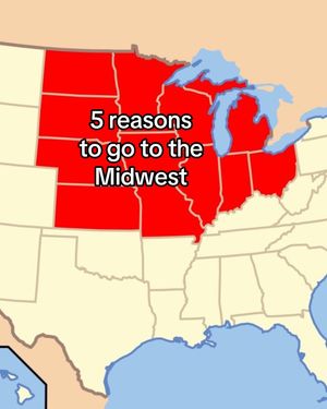 Video post by @midwestvstherest on TikTok