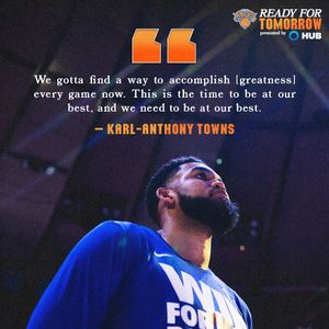 Image post by @nyknicks on Twitter