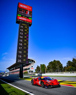Image post by @ferrariraces on Instagram