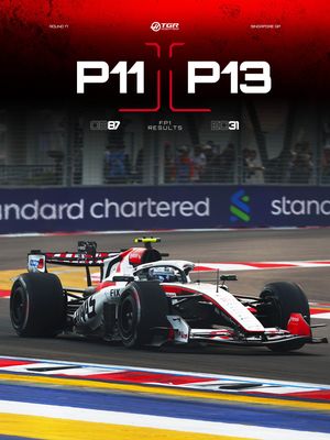 Image post by @haasf1team on Instagram