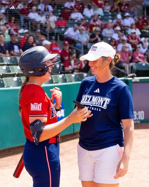 Image post by @belmontsoftball on Instagram