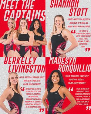 Image post by @HuskerSwimNDive on Twitter
