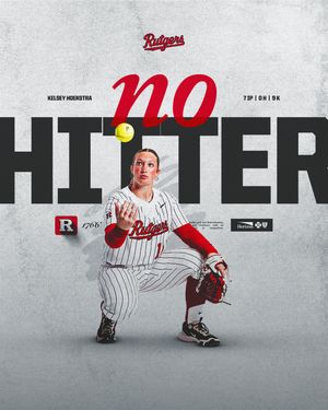 Image post by @ru_softball on Instagram