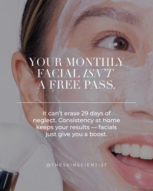 Image post by @theskinscientist on Instagram
