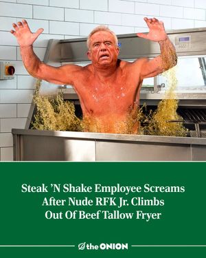 Image post by @theonion on Instagram