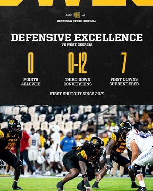 Image post by @kennesawstfb on Instagram
