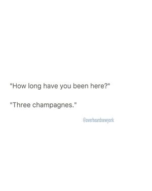 Image post by @overheardnewyork on Instagram