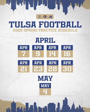 Image post by @tulsa_football on Instagram