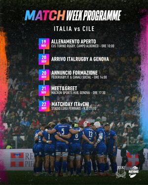 Image post by @italrugby on Instagram