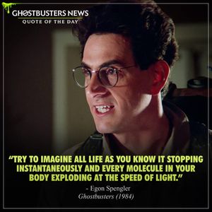 Image post by @ghostbustersnews on Instagram