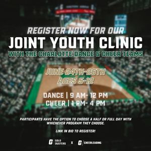 Image post by @charlotte49ersgolddusters on Instagram