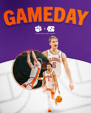 Image post by @ClemsonMBB on Twitter