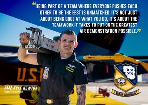 Image post by @usnavyblueangels on Instagram