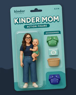 Image post by @kinderclothdiapers on Instagram