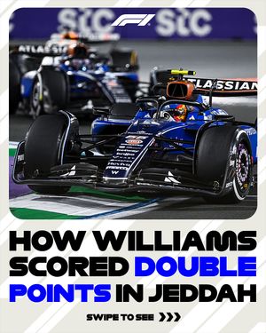 Image post by @f1 on Instagram