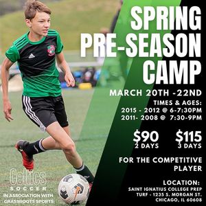 Image post by @TheCelticsSoccerClub on Facebook