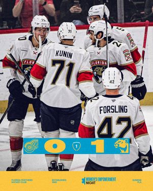 Image post by @FlaPanthers on Twitter