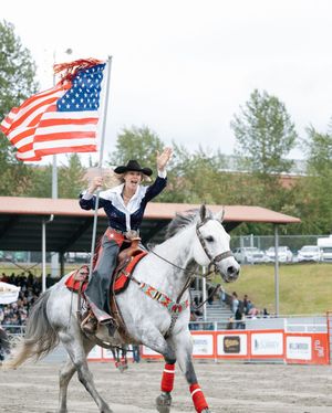 Image post by @cloverdalerodeo on Instagram