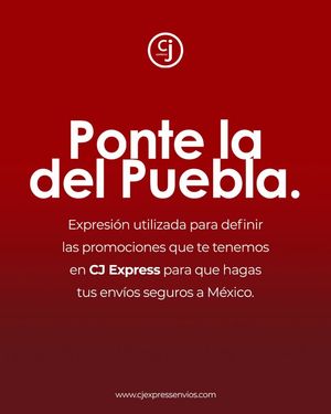 Image post by @cjexpress.paqueteria on Facebook