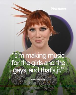 Image post by @pinknews on Instagram