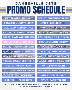 Image post by @janesvillejets on Instagram