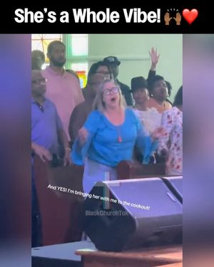 Image post by @blackchurchtok on Instagram