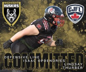 Image post by @edmontonhuskies on Instagram
