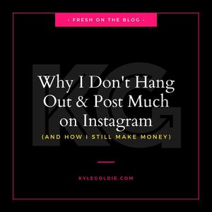 Image post by @kylegoldie on Instagram