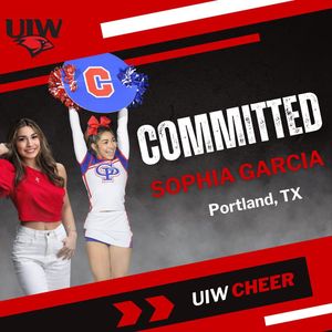 Image post by @uiwcheer on Instagram