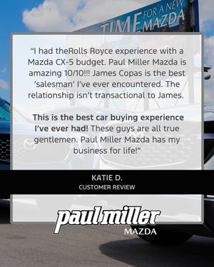 Image post by @PaulMillerMazda on Facebook