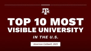 Image post by @TAMU on Twitter