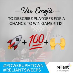 Image post by @reliantenergy on Twitter