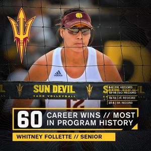 Image post by @SunDevilBeachVB on Twitter