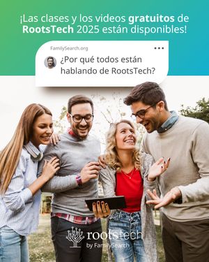 Image post by @familysearchesp on Instagram