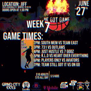 Video post by @hegotgamebasketballleague on Facebook