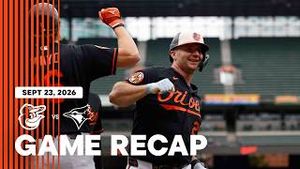Video post by @orioles on YouTube