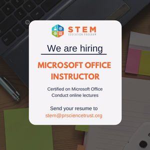 Image post by @stemeducationprogram on Facebook