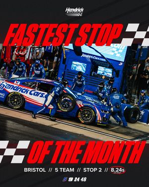 Image post by @teamhendrick on Instagram