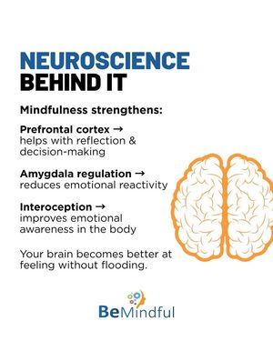 Image post by @Bemindful.us.org on Facebook